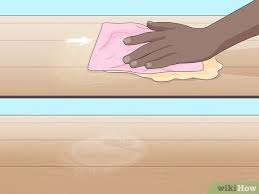 4 ways to get water stains off wood