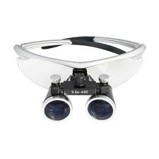Details About 3 5x420mm Dental Loupes Surgical Binocular Loupe Magnifying Glasses Silver