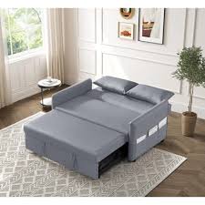 faux leather sleeper sofa bed reclining