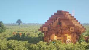 Well the house in here is rather adorable ac. Built This Small Starter House For Survival What Do You Think Minecraft