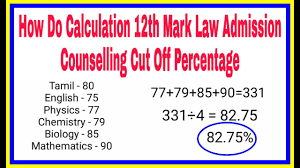 12th mark law admission counselling