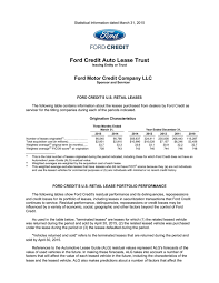 ford credit auto lease trust ford motor