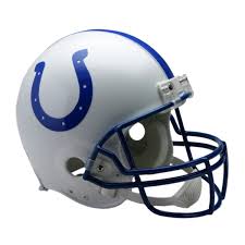 Box helmet, colts helmet, colts helmets. Indianapolis Colts Replica Throwback Helmet 95 03 Swit Sports