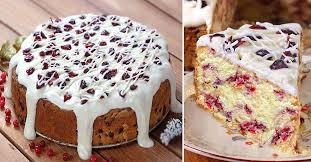 #christmas #cake #3ingredients #cwa #recipe #easy #best #famous Christmas Cranberry Cake Cakescottage