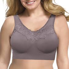 Womens Plus Size Pure Comfort Seamless Wirefree Bra Style 1263