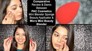 pac cosmetics mini blender sponge