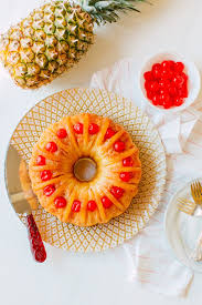 pineapple upside down bundt cake