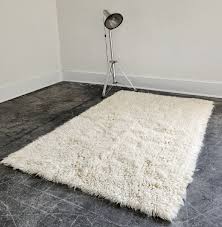 5x7 flokati rug easy vacuum rug