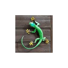 Decor Gecko Emerald Hand Painted Gecko