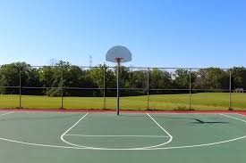 size of a half court basketball court