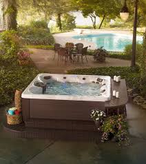 backyard ideas for hot tubs and swim spas