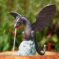Garden Dragon Statue Fountain Dragon