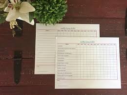Monthly Cleaning Checklist Free