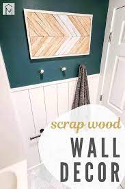 Diy Wood Wall Art With Scrap Wood And