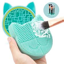absorbing makeup brush cleaning mat