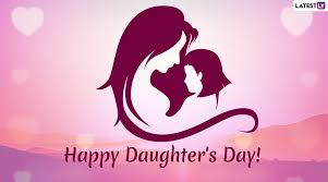 Hd images, quotes, wishes, greetings, pic, messages, status. Happy Daughters Day 2020 Wishes Hd Images Whatsapp Stickers Instagram Quotes Messages Gifs Facebook Status And Sms To Send Daughter S Day Greetings Latestly