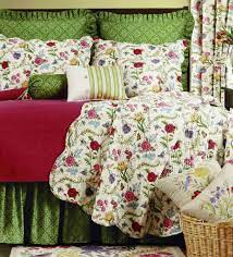 The Embroidered Garden Quilt Bedding