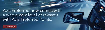 Maximizing Points And Miles With Avis Preferred For Car Rentals