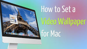 how to set a video wallpaper for mac