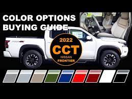 2022 Nissan Frontier Color Options