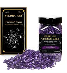 syedra crushed glass for crafts high