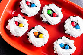 mummy cupcakes recipe for halloween