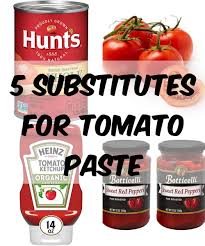 5 subsutes for tomato paste