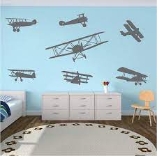 airplane wall decal stickers seven