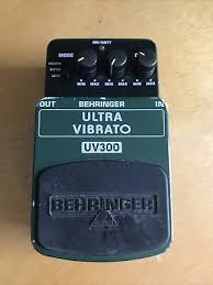 Behringer Uv300 Vibrato Guitar Effect