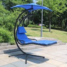 Outdoor Steel Swing Rocking Chair