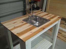 my simple outdoor sink ana white