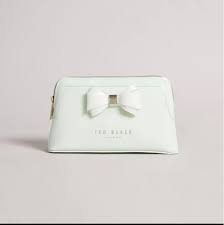 ted baker aimee glossy bow makeup bag