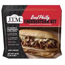j t m beef philly cheese steak kit 36