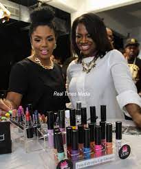 rasheeda hosts poiz cosmetics launch