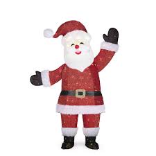 See more of home & holiday accents on facebook. Home Accents Holiday 5 Ft Led Santa Christmas Decoration The Home Depot Canada
