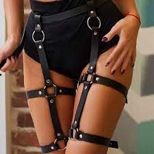 Women Faux Leather Harness Belts BDSM Waist Leg Bondage Straps Garter  Suspenders | eBay