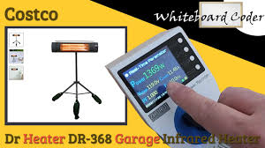 costco dr heater dr 368 garage infrared