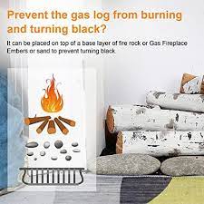 Utheer Gas Fireplace Logs Set Ceramic