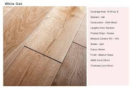 eurotex white oak solid wood flooring