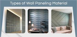 Types Of Wall Paneling Materials