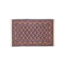 hereke rectangular rug in wool and