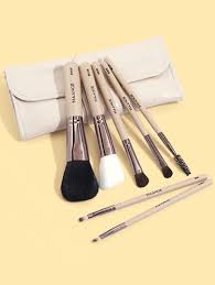 7pcs makeup brush set 1pc storage bag