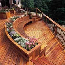 You can build one too with a few easy steps! Box Flowers Patio Decking Jb Gardenworx Design Through To Build
