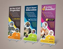 trade show retractable banners custom