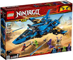 Đồ chơi LEGO Ninjago 70668 - Máy Bay Tia Chớp của Jay (LEGO 70668 Jay's  Storm Fighter)