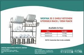 Mofna Stainless Steel Kitchen Racks