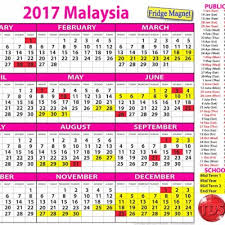 Kalender jawa untuk tahun 2017 masehi. Kalendar Cuti Umum Dan Cuti Sekolah Malaysia 2017