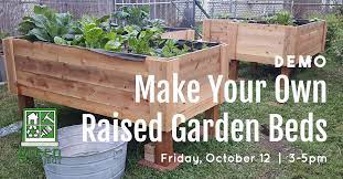Make Your Own Raised Garden Bed The