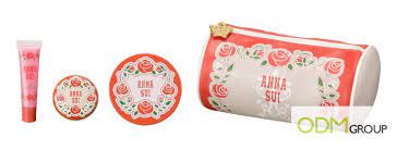 branded cosmetic pouch by anna sui