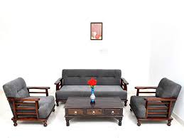 sheesham wood sofa set for living room